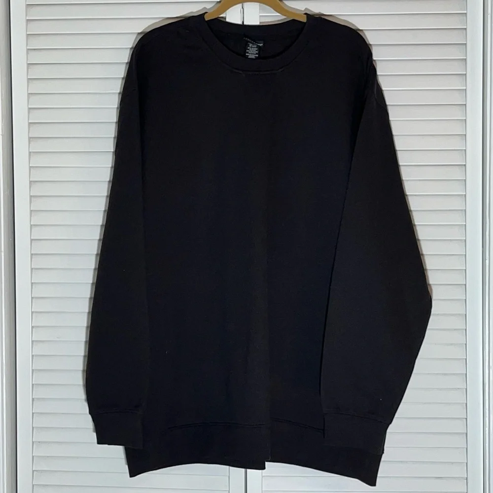 Joe Boxer 2X Black Sweatshirt - Picture 1 of 5